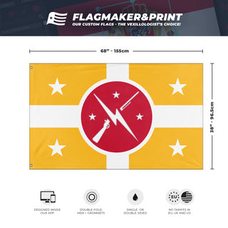 County Crossing (Minutemen) flag (Nathan Lawyer)