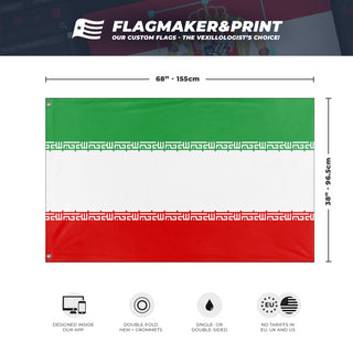 Iranian Republic flag (Zephyr Nuban)