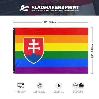 Slovakia/Pride flag (Mlonos)