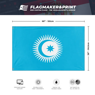 Turkic Pirate flag (Flag Mashup Bot)