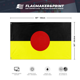 Australian Aboriginal 2 flag (Flag Mashup Bot)