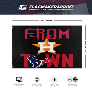 htown sports flag (kyle)