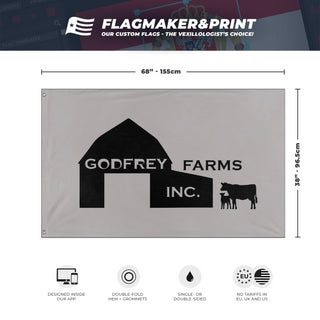 Godfrey Farms flag (John Keyser)