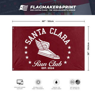 santaclararunclub flag (Aidan S)