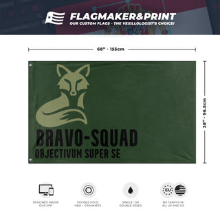 Bravo-Squad flag (Saige)