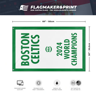 Celtics 2024 Banner flag (T.D.)