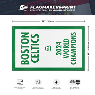 Celtics Championship Banner flag (Tom D.)