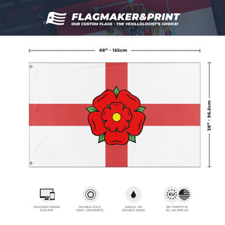 New Lancashire flag (Josh)