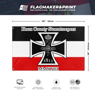 Knox County Stormtroopers flag (Johnathan Day)