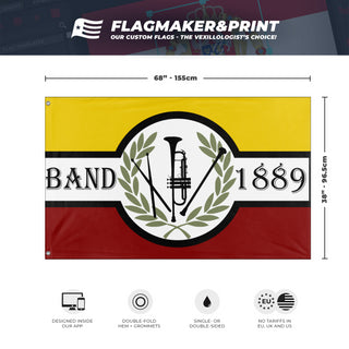 Band 1889 flag (Chase von Savoye)