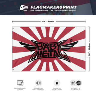 Babymetal flag (MCDoubleR)