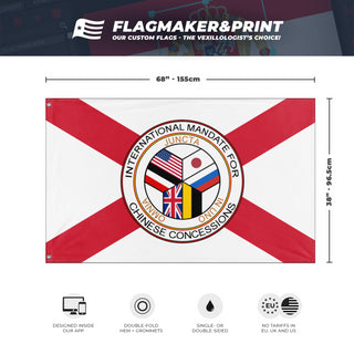 International Mandate for Chinese Concessions flag (LegationCities)