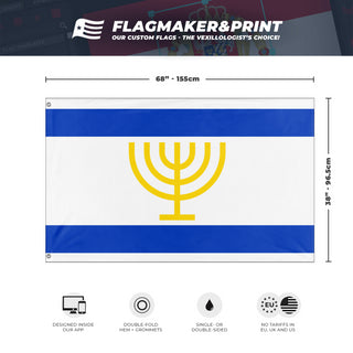 Menorah flag (Andrew)