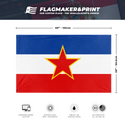 Débardeur Avec Drapeau De La Yougoslavie Et Portrait De Josip Broz Tito - Hommage à La SFRJ - Pour Fans D'histoire - 2
