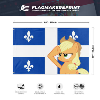 Quebec Applejack flag (Ginette)