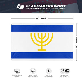 menorah flag (Andrew)