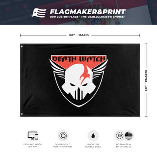 DEATH WATCH OFFICIEL flag (A.S)