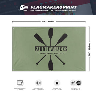 PaddleWhacks flag (WB)