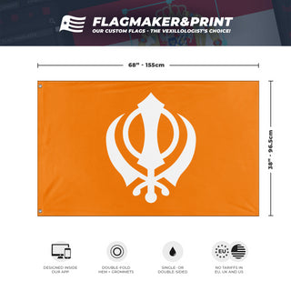 Sikh Empire flag (Punjab)