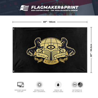 blackthorne centered flag (darquiem)