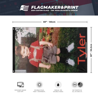 Tyler little German explorer  flag (Rr)