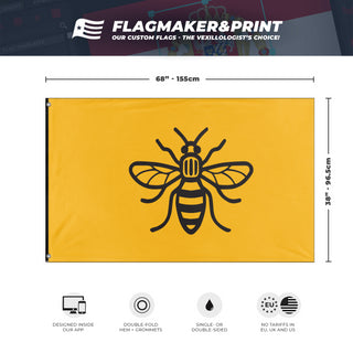 bee flag (Johanne Greenwood)