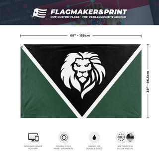 River Racing 2024 flag (J Brookes)