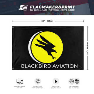 Blackbird Aviation flag (Nicholas Stong)