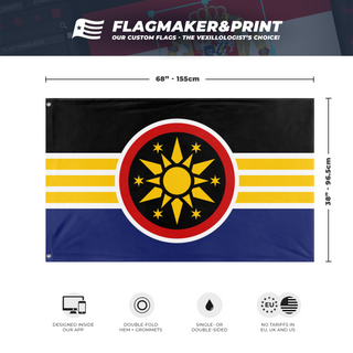 Nationalist Vologelian Federation flag (Nome Norwick)