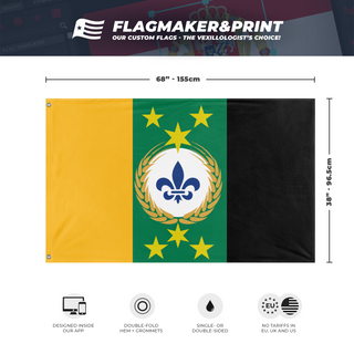 Archduchy of Edwinara flag (Archduke Marshall I)