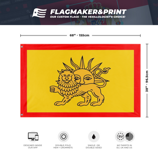 Afsharid Empire flag (Nader Shah)