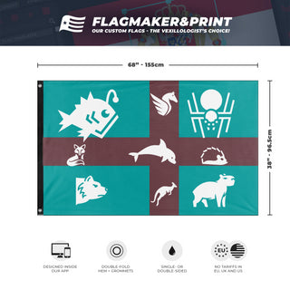 Rainbow flag (Akisha Santos Torres)