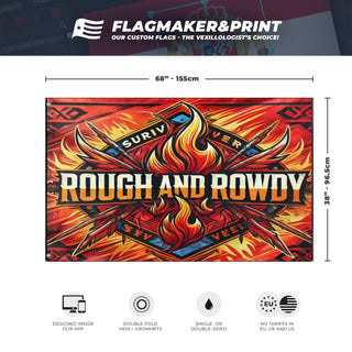 Rough and Rowdy flag (JP)