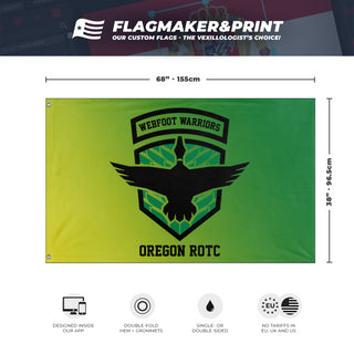 Webfoot Warriors flag (W.McDunn)