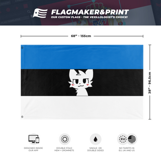 Estonian boykisser flag (Mercury)