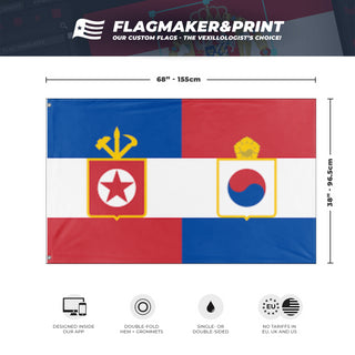 Unified Korea  flag (DT)