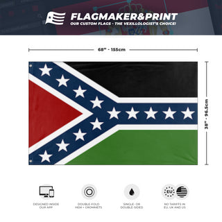 New Confederation of American States  flag (DT)