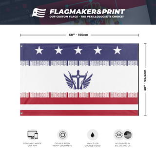 Holy American Militant Republic  flag (DT)