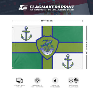 Naval  Norrlond flag (Gabon Pepper)