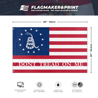 Betsy  Ross  Gadsden (American) flag (DT)
