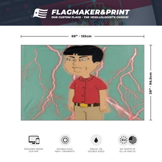 Washee Washee  flag (Knopfaugen)