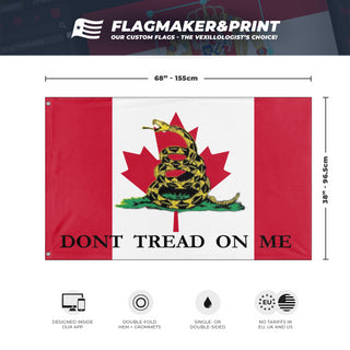 Canada Gadsden Dont tread on me   flag (DT)