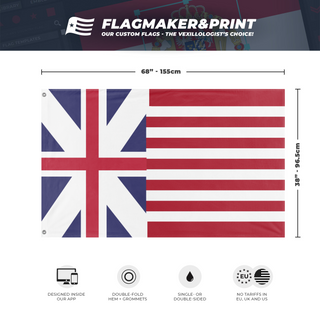 British American Flag (IMAKEFLAGS)