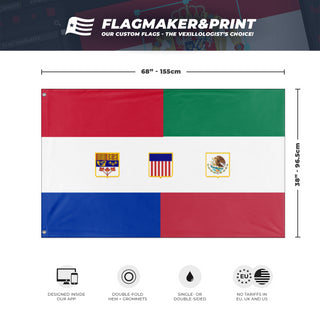 North American Union flag (Donald Trumu )