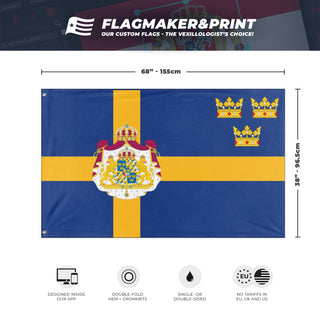 swedish nationalistic flag (idi nahui)