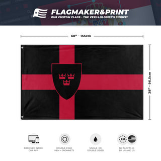 The Greater Swedish Empire flag (Jonathan Andersen)