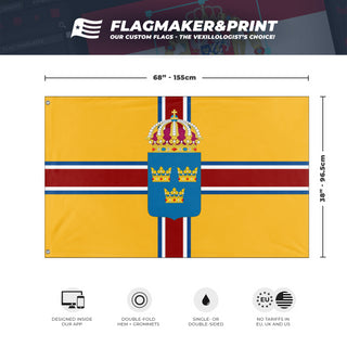 Scandinavian Union flag (Sweden)
