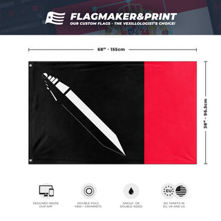 The School flag (Nicholas Stong)