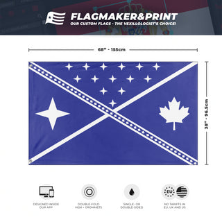 Democratic Republic of Muans Hills flag (Kurden Mai)