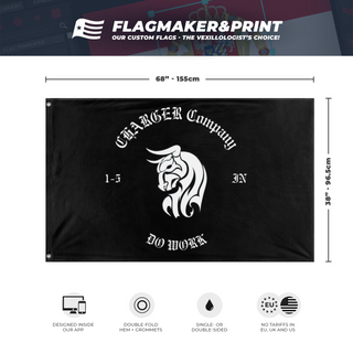 Charger 1-5 flag (Criswell)